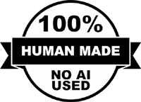 100 % human made, no AI used